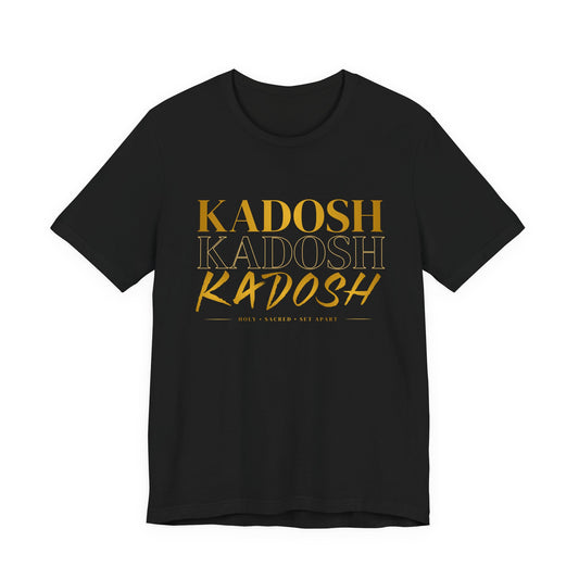 KADOSH Gold Script Graphic T-Shirt